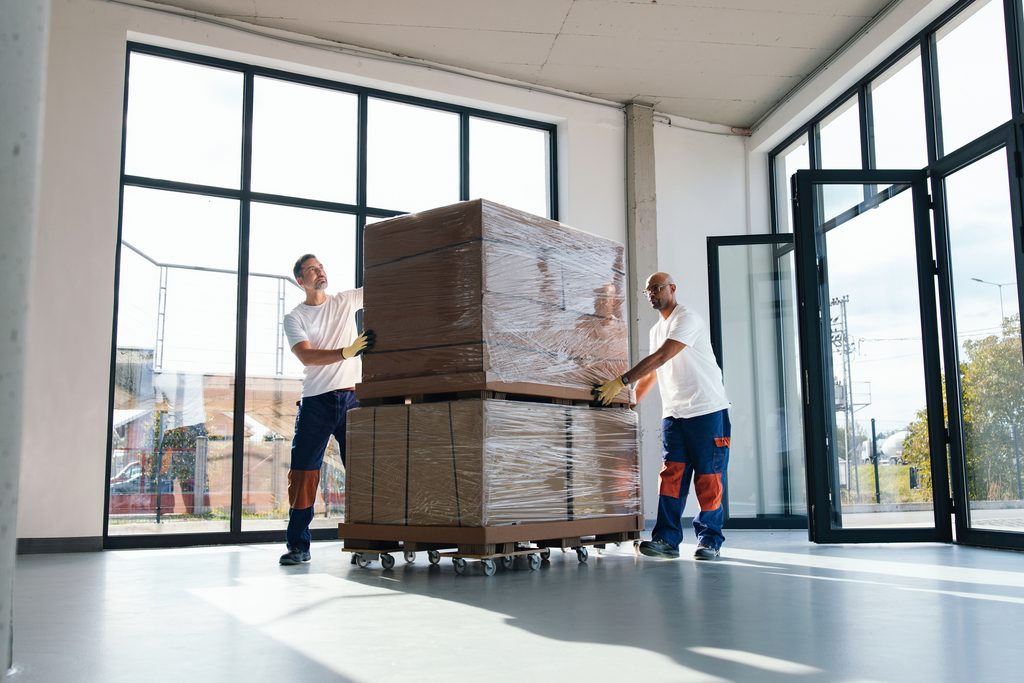 Movers on a commercial move